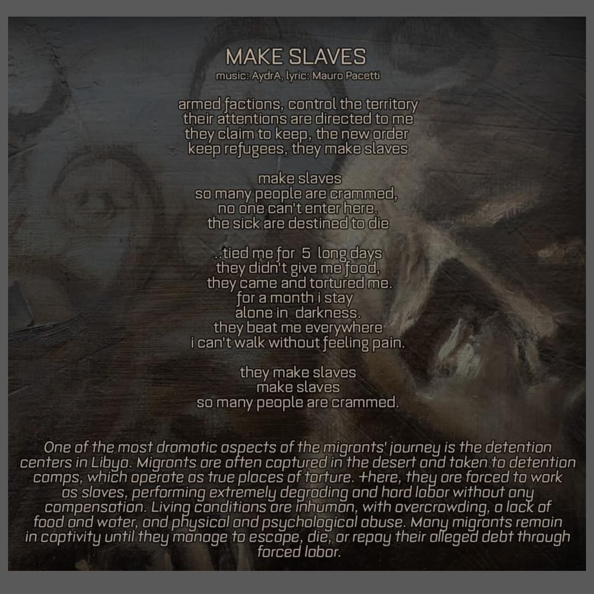 Armed Factions — lyrics from the booklet