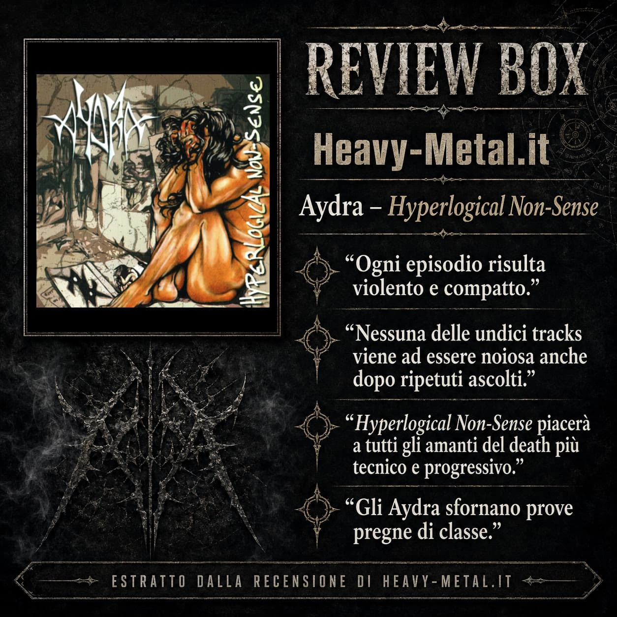 Hyperlogical Non-Sense — press review clipping