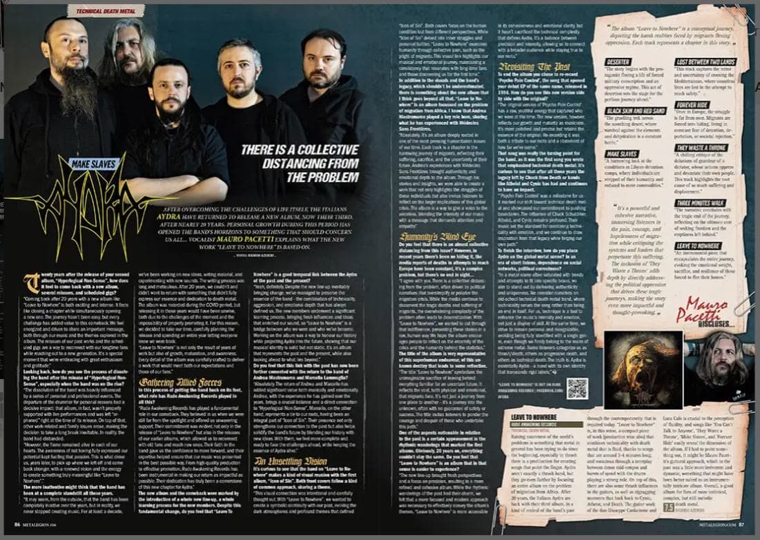 Leave to Nowhere — press review clipping