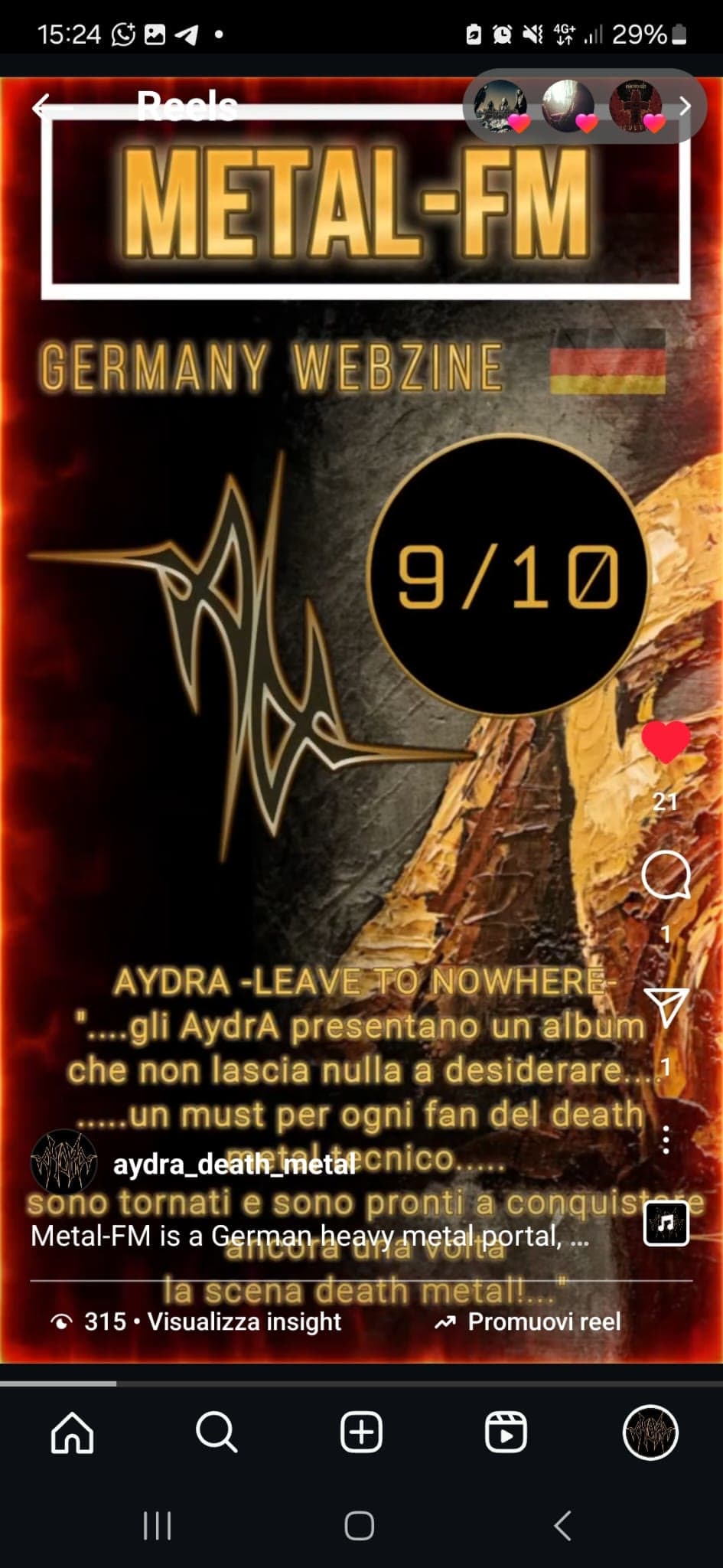 Leave to Nowhere — press review clipping