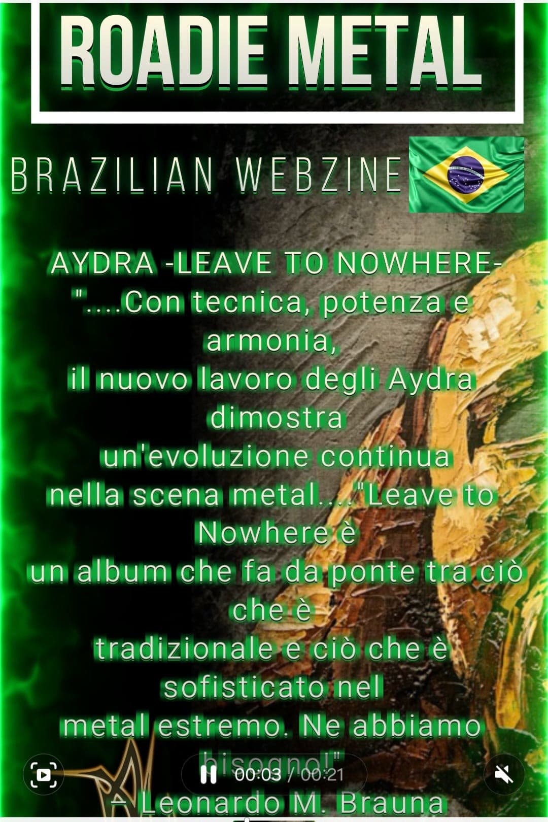 Leave to Nowhere — press review clipping