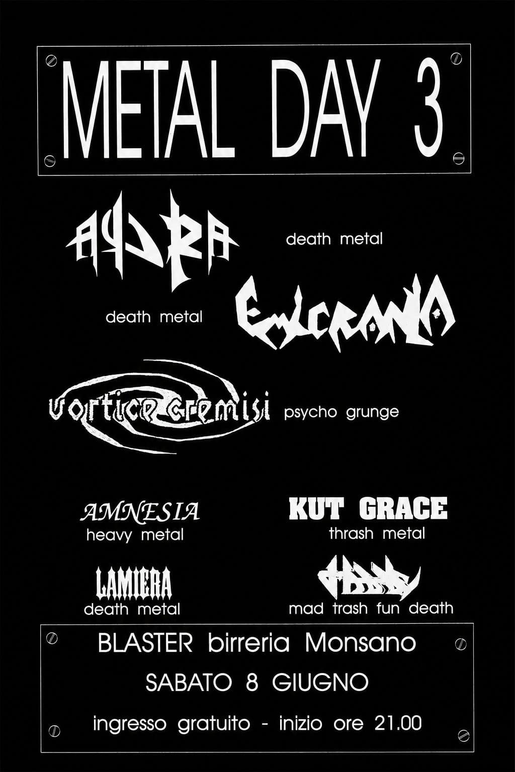 AydrA live · Psycho Pain Control era