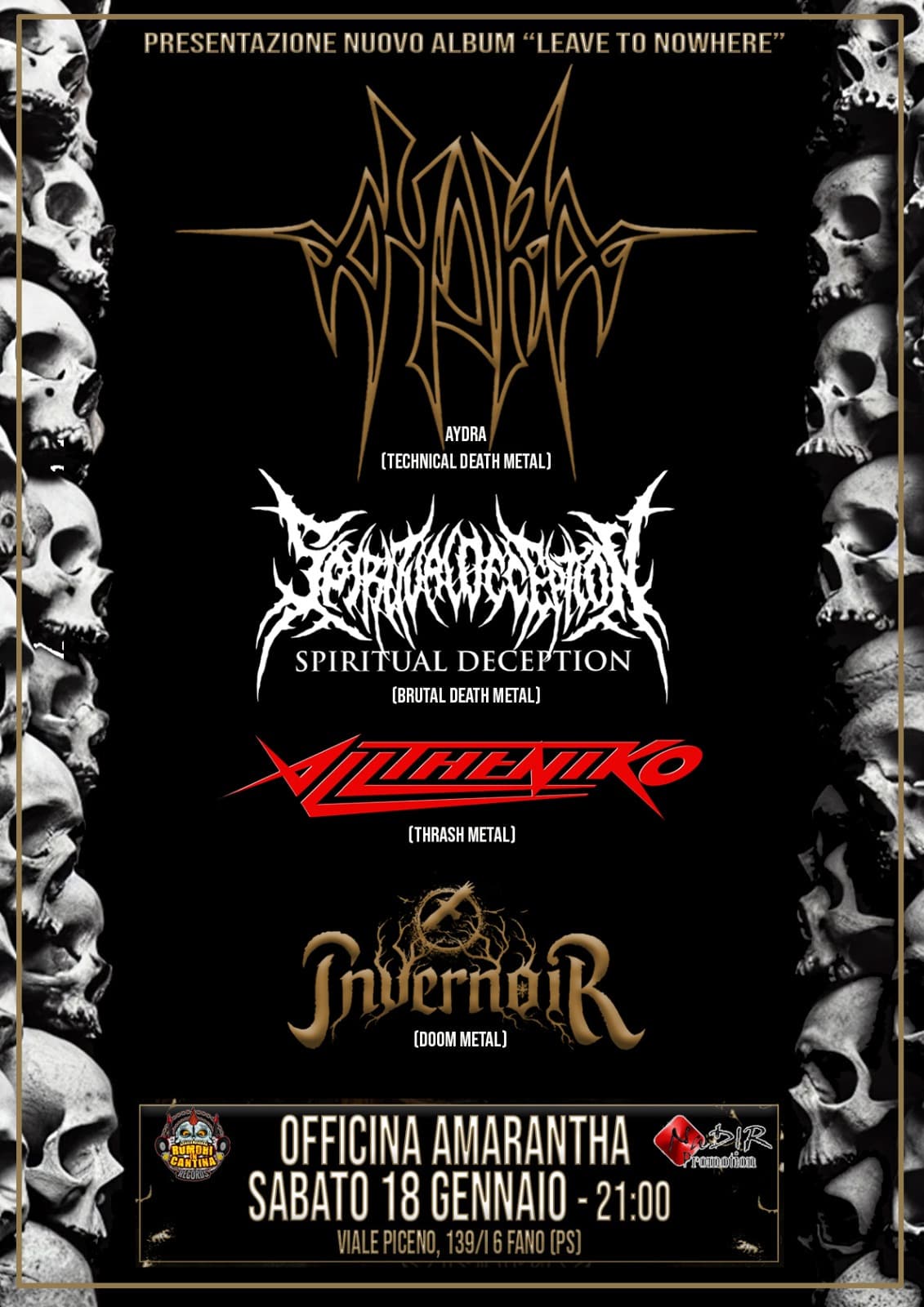 18 Jan 2025 · Fano · Officina Amarantha