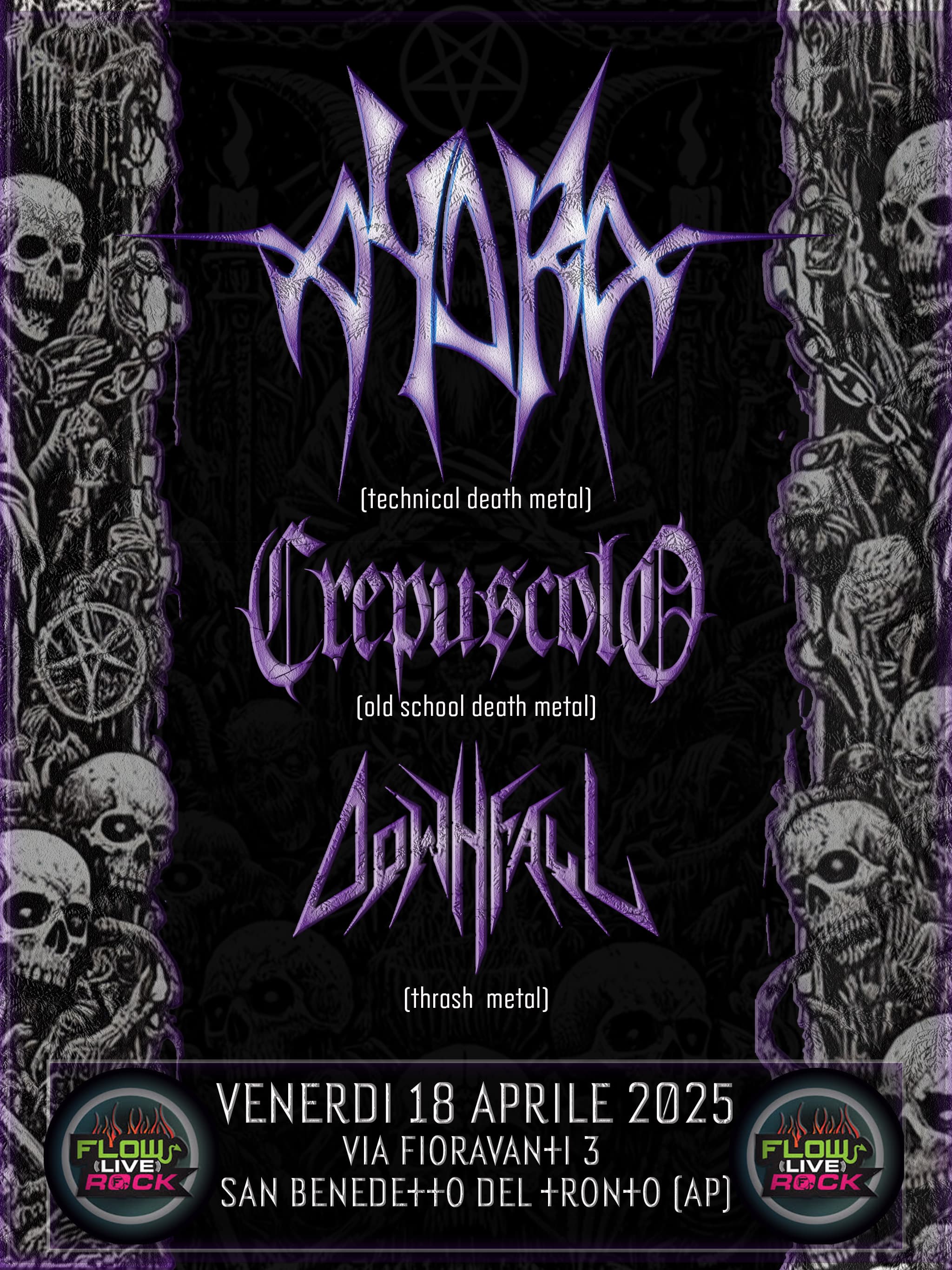 18 Apr 2025 · San Benedetto · Flow Live Rock